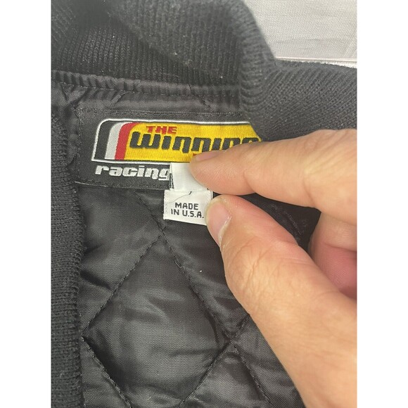 The Winning Team Racing Apparel Norton From Symantec Black Yellow Jacket Large - Picture 4 of 7